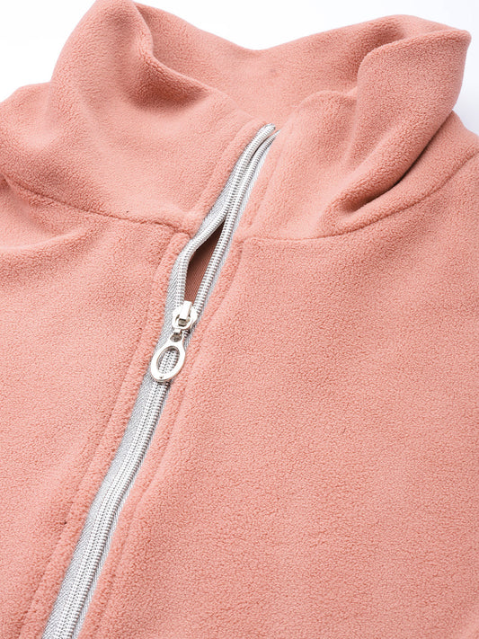 Soft Fleece Zip-Up Jacket