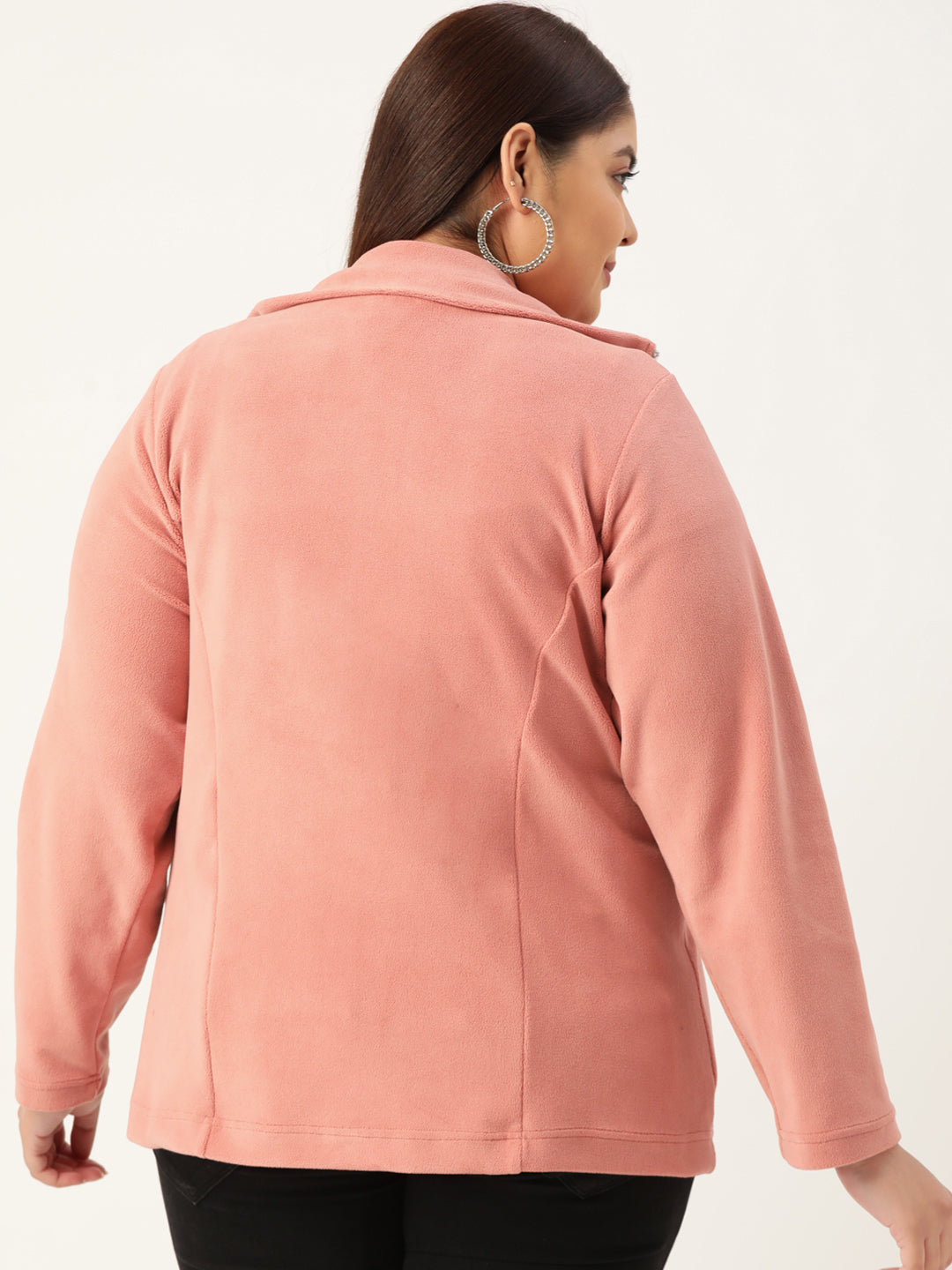 Soft Fleece Zip-Up Jacket