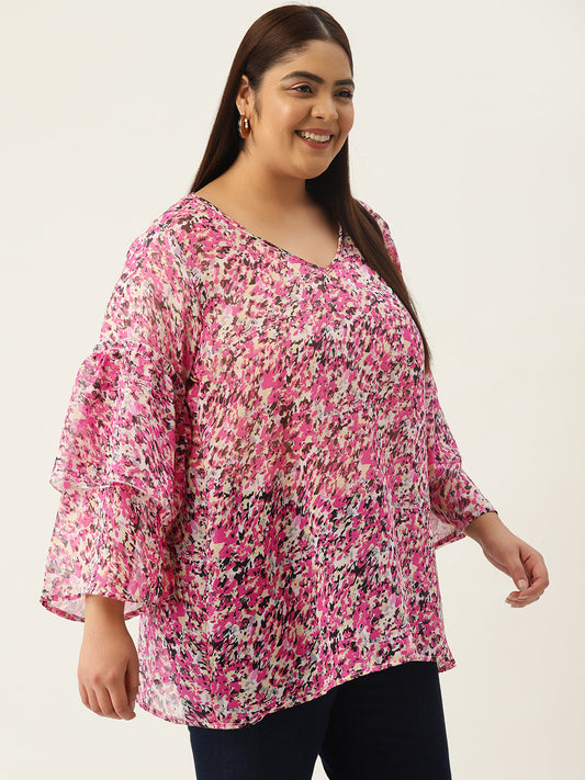 Trendy Plus Size Women Casual Top