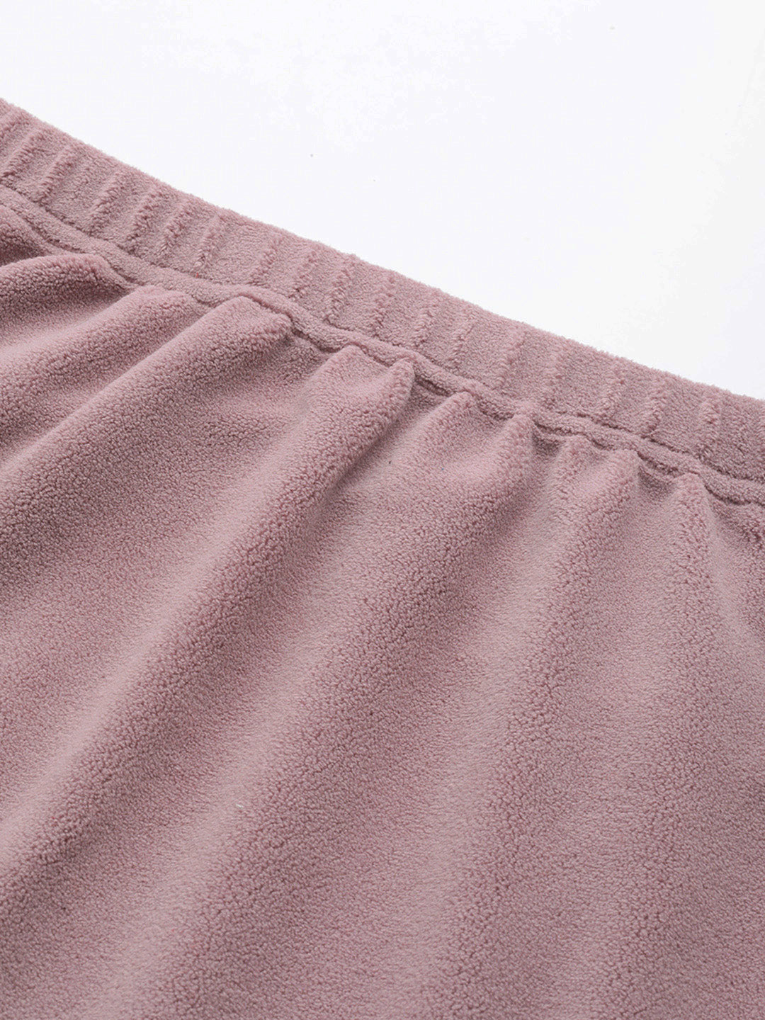 Straight Midi Sherpa Skirt