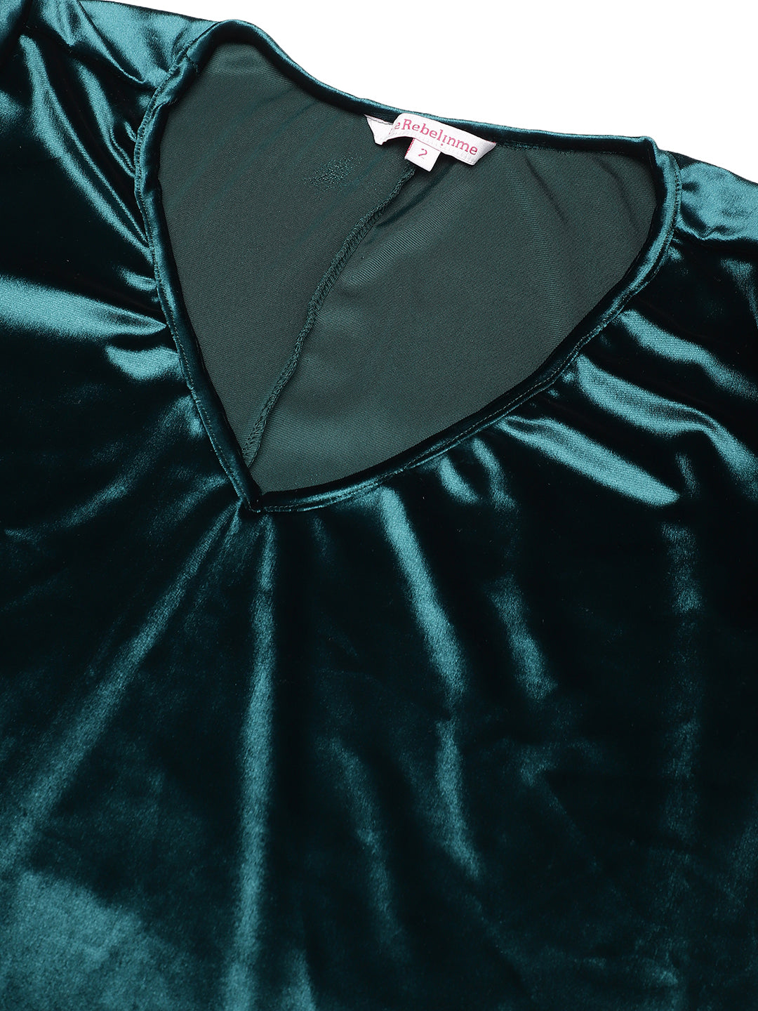 Plus Size Velvet Party Wear Dress