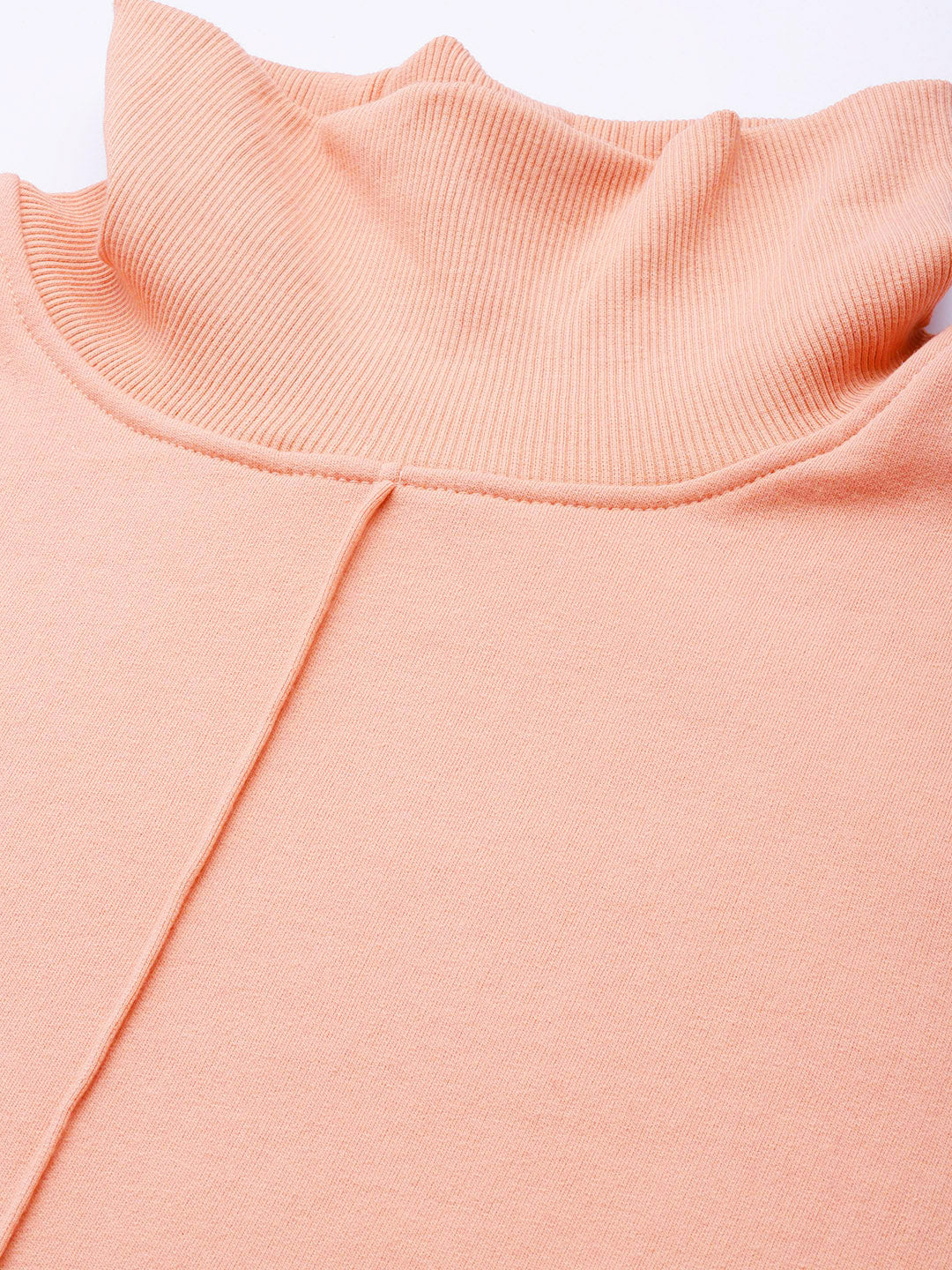 High Neck Fleece Sweatshirt