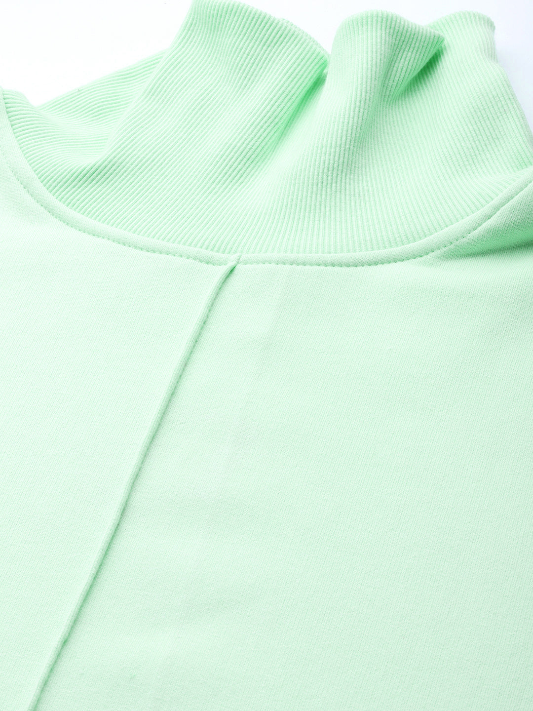 High Neck Fleece Sweatshirt