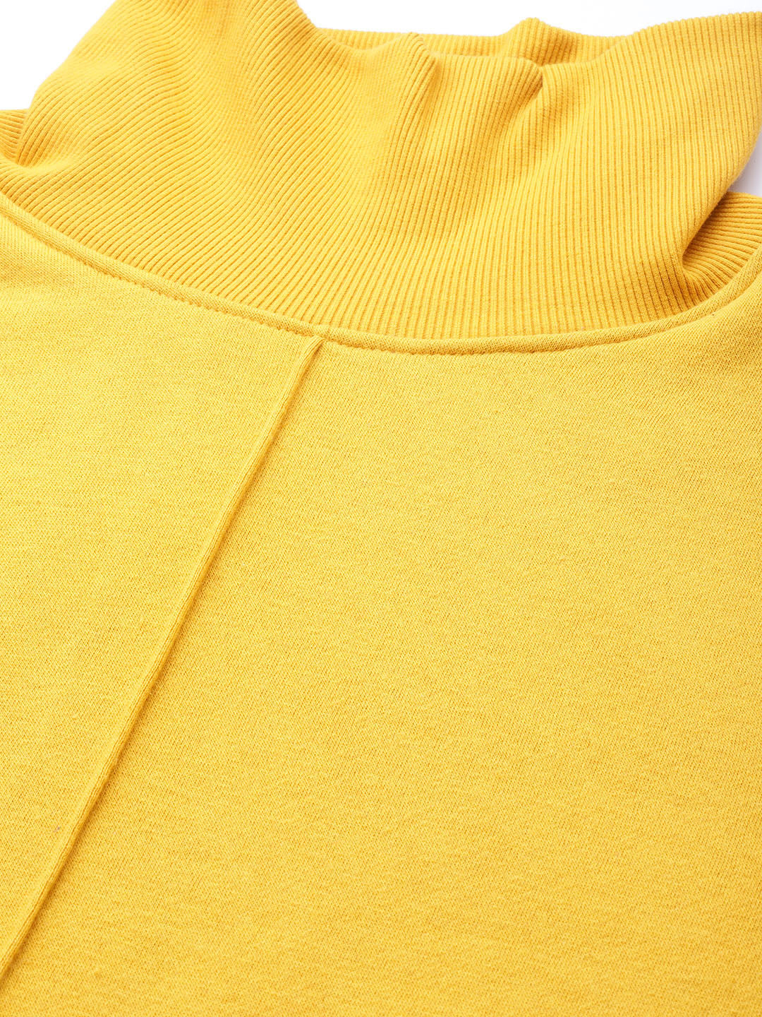 High Neck Fleece Sweatshirt