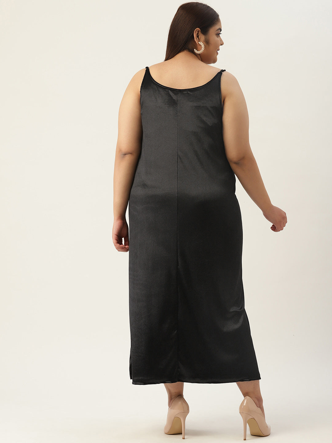 Plus Size Velvet Party Wear Dress