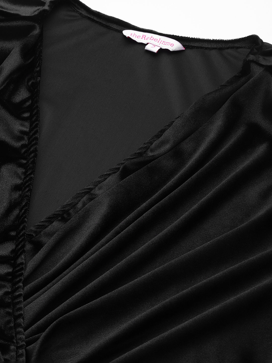 Plus Size Velvet Party Wear Dress