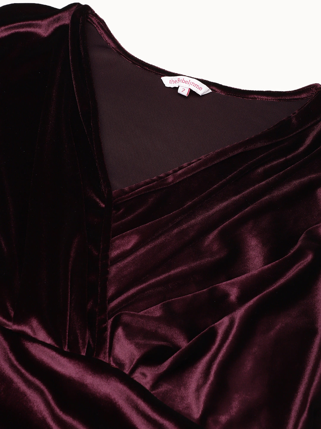 Plus Size Velvet Party Wear Dress