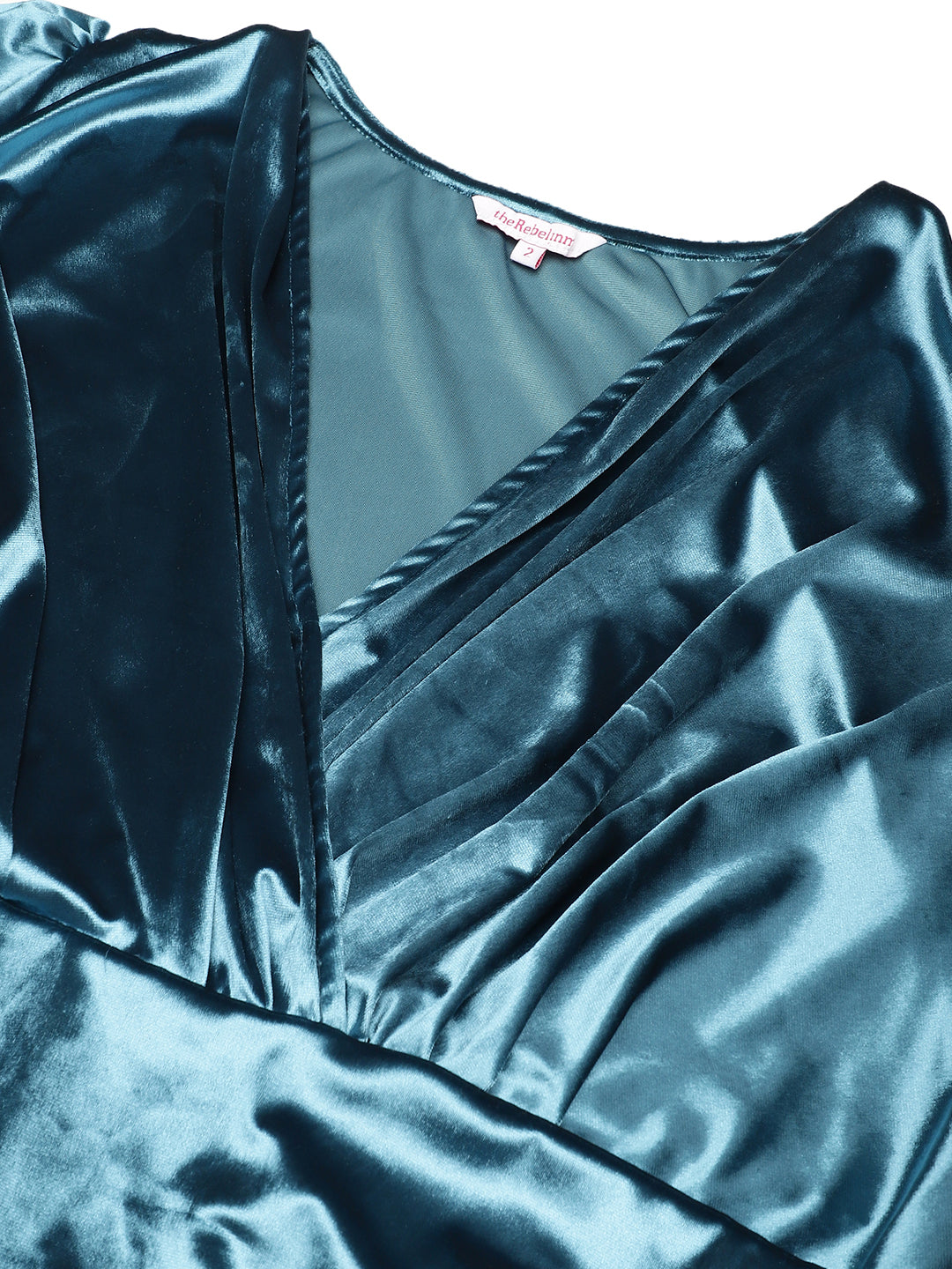 Plus Size Velvet Party Wear Dress