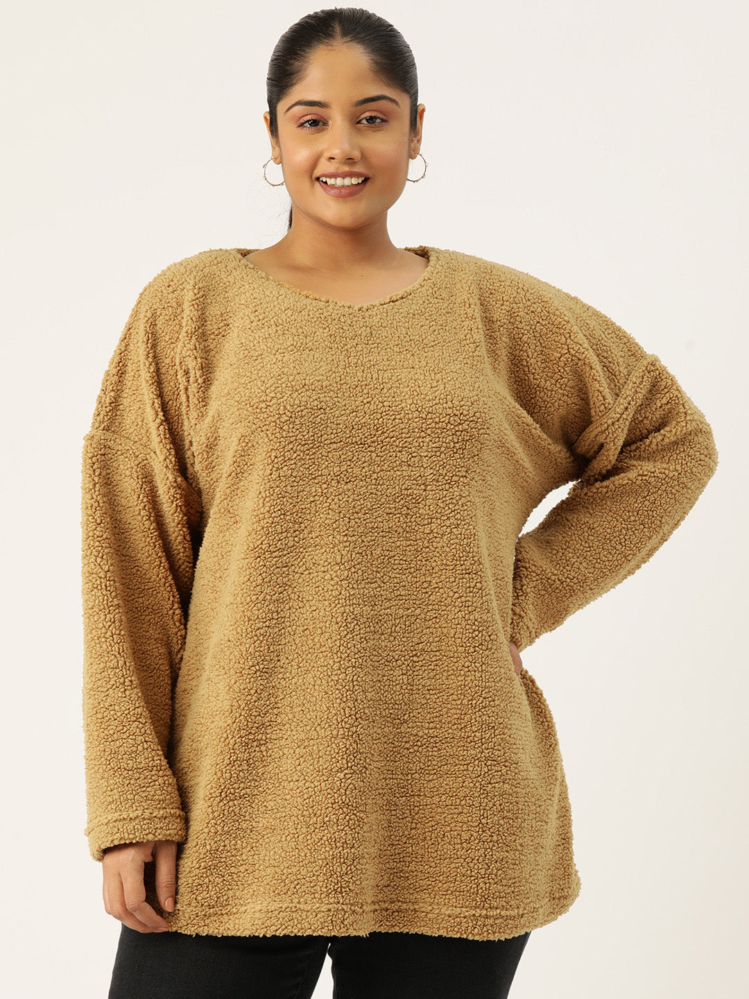 Cozy Teddy Long Sleeve Top