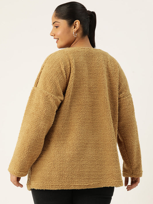 Cozy Teddy Long Sleeve Top
