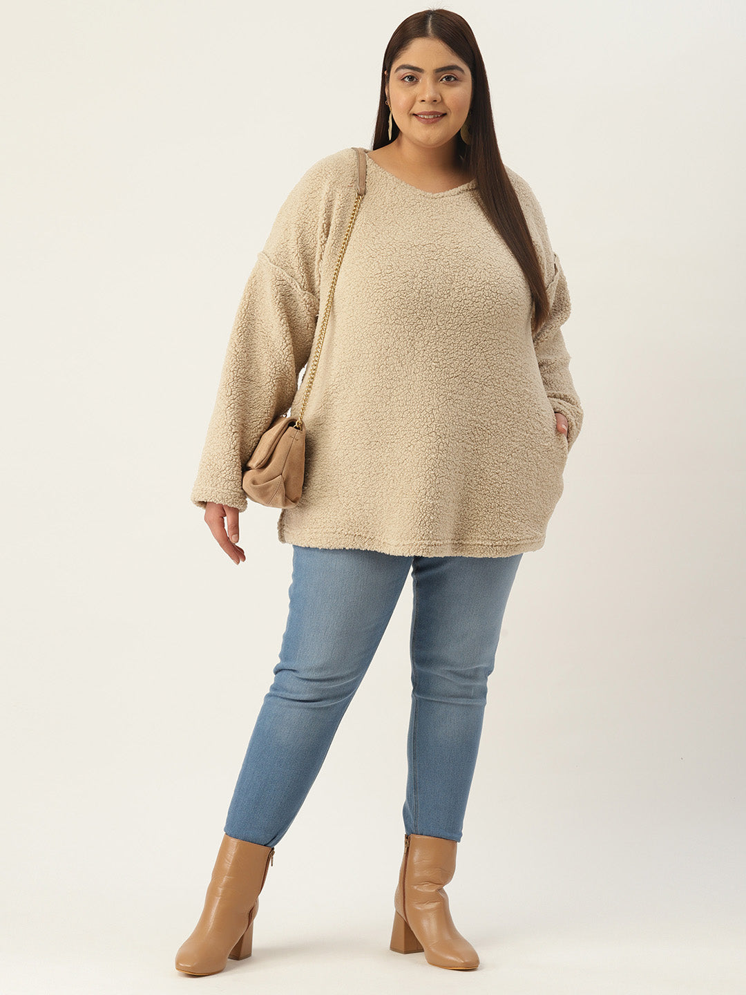 Cozy Teddy Long Sleeve Top