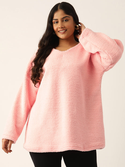 Cozy Teddy Long Sleeve Top
