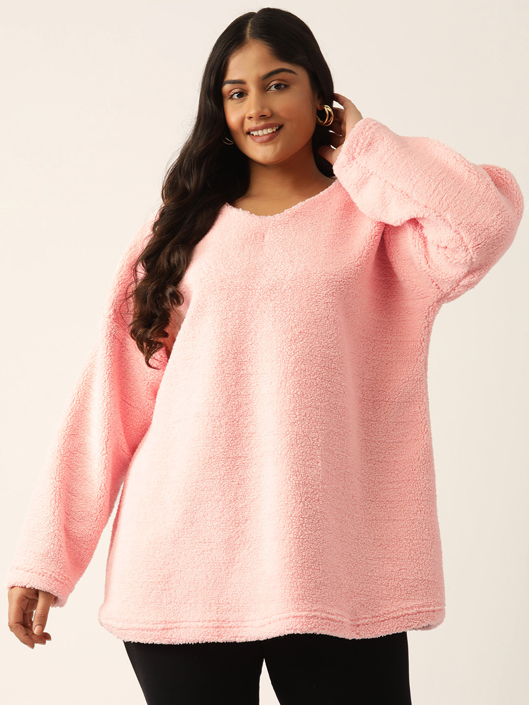 Cozy Teddy Long Sleeve Top