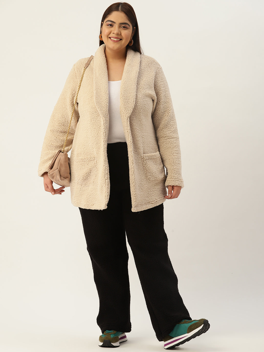 Cozy Teddy Power Shrug