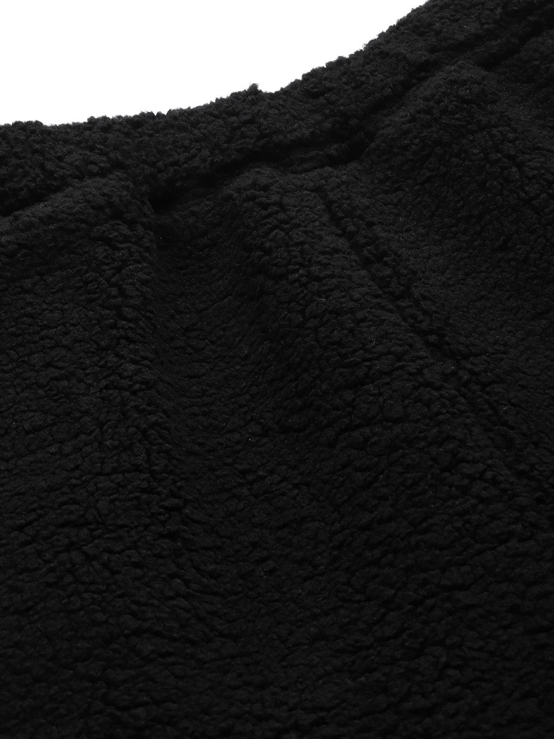 High-Rise Cozy Teddy Trousers