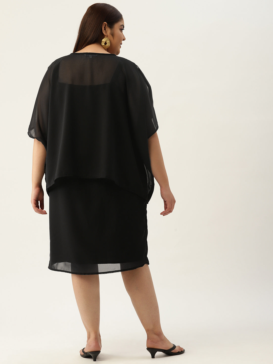 Plus Size Embellished Party Wear Dress