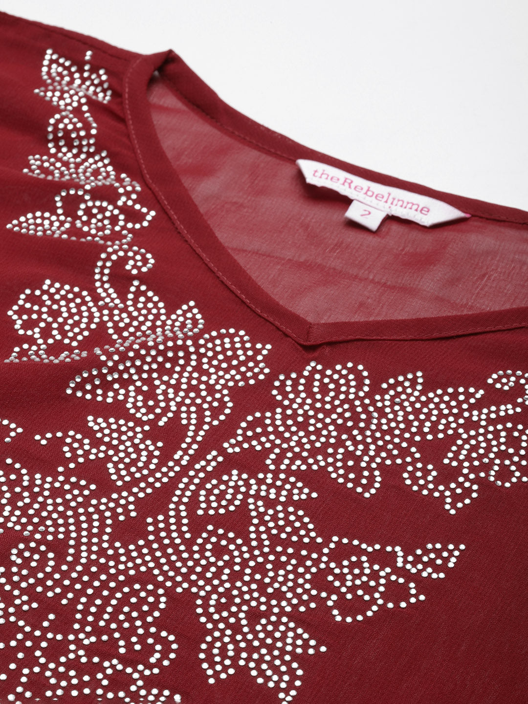 Plus Size Embellished Party Wear Dress