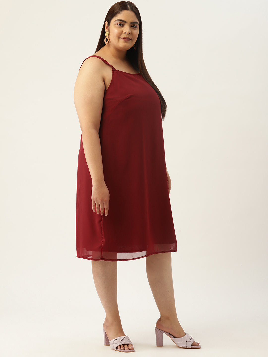 Plus Size Embellished Party Wear Dress