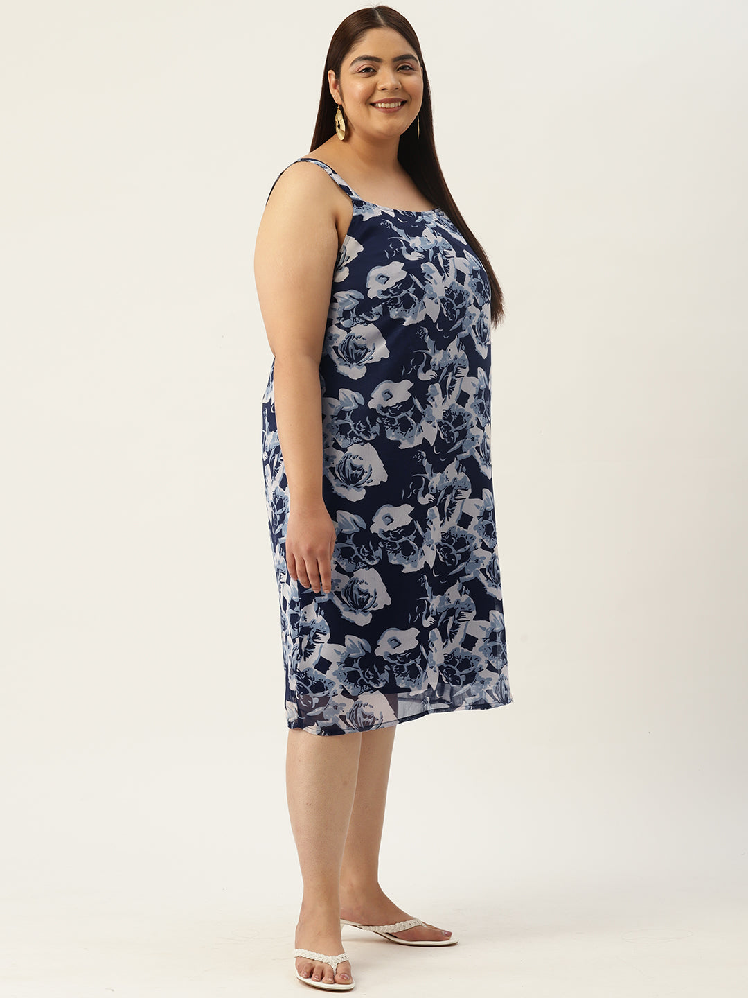 Plus Size Embellished Party Wear Dress