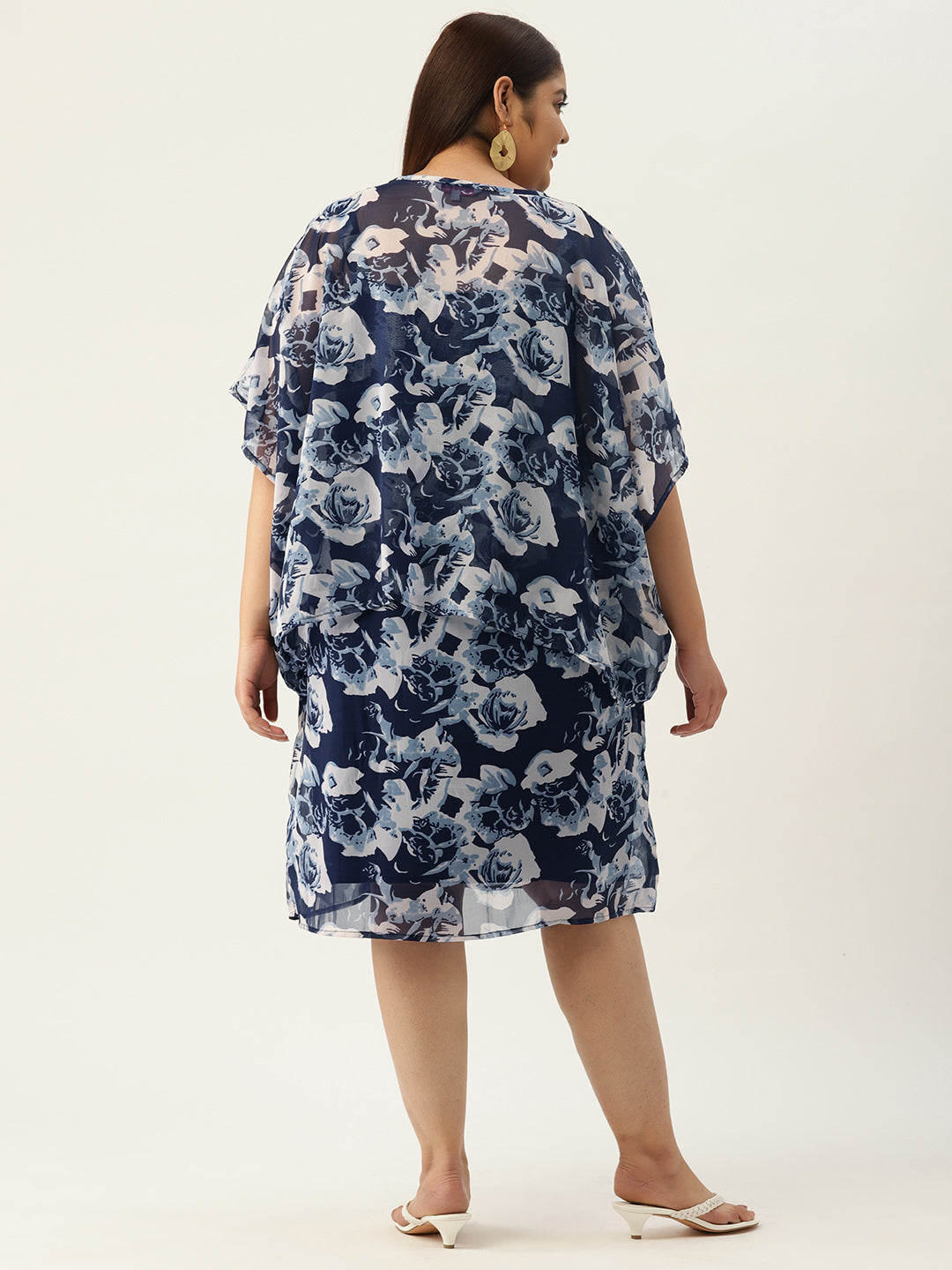 Plus Size Embellished Party Wear Dress