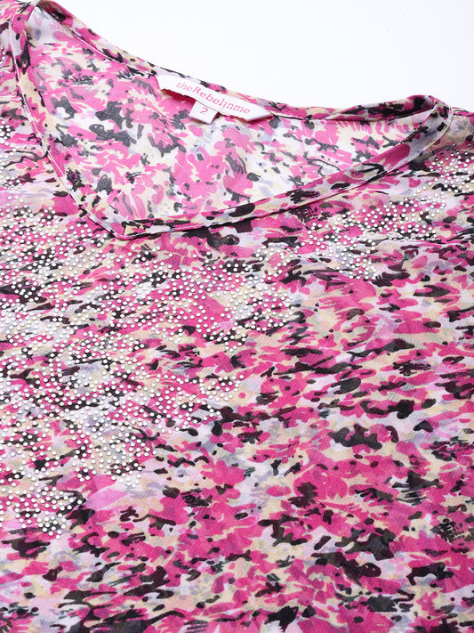 Plus Size Embellished Party Wear Dress