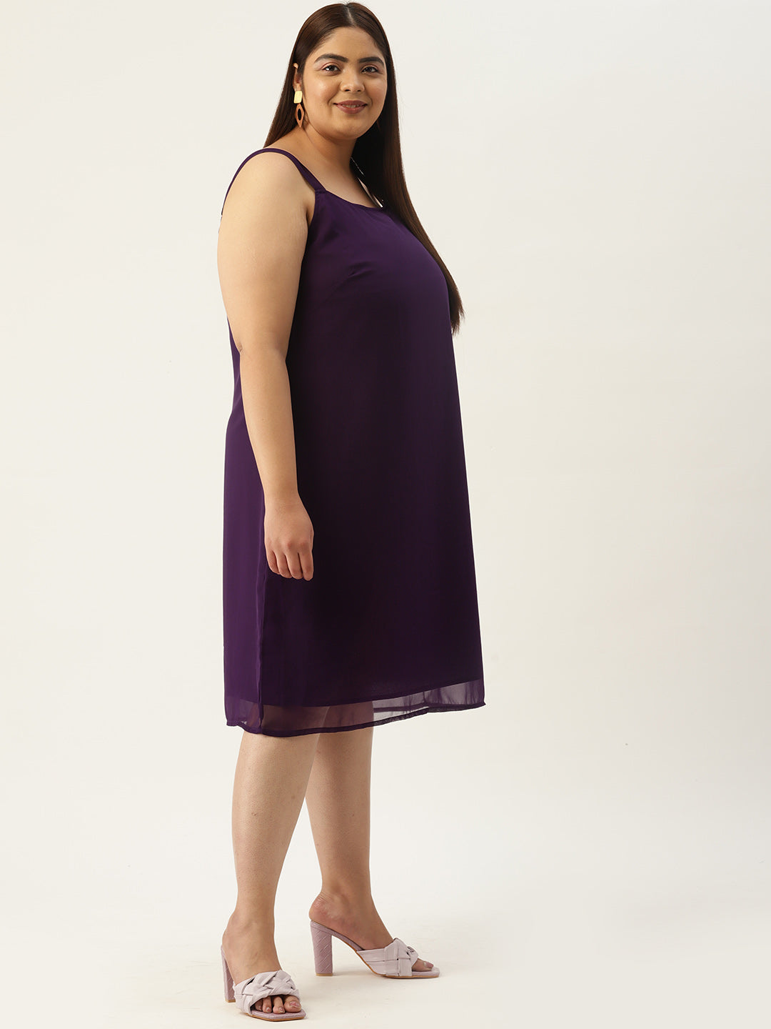 Plus Size Embellished Party Wear Dress
