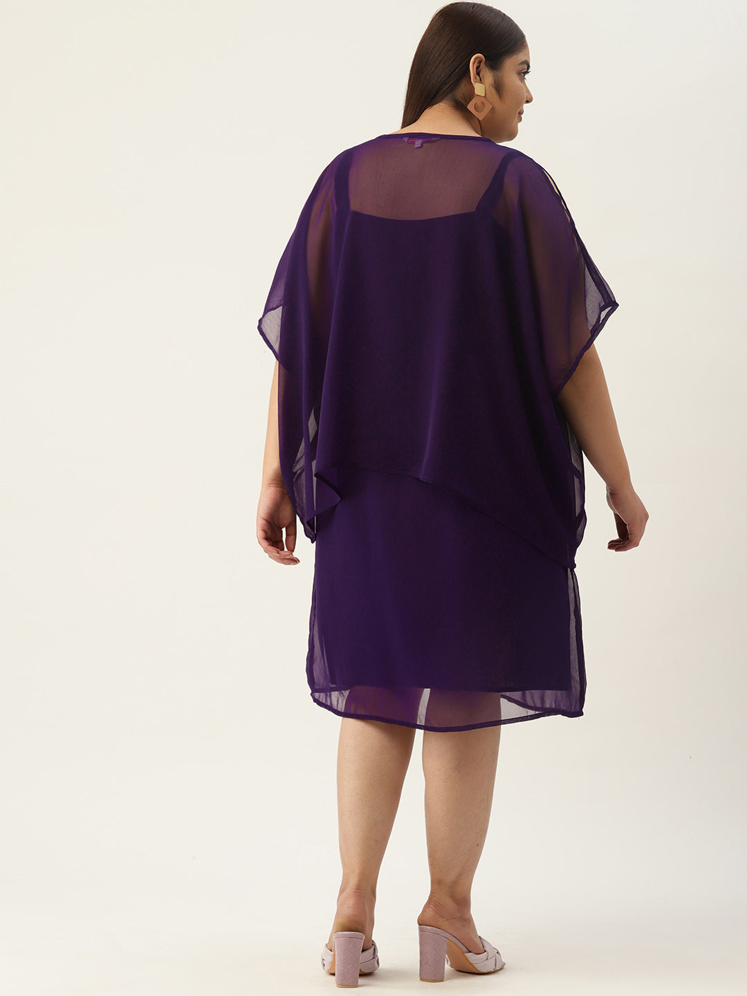 Plus Size Embellished Party Wear Dress