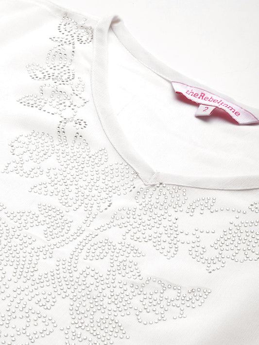 Plus Size Embellished Party Wear Dress