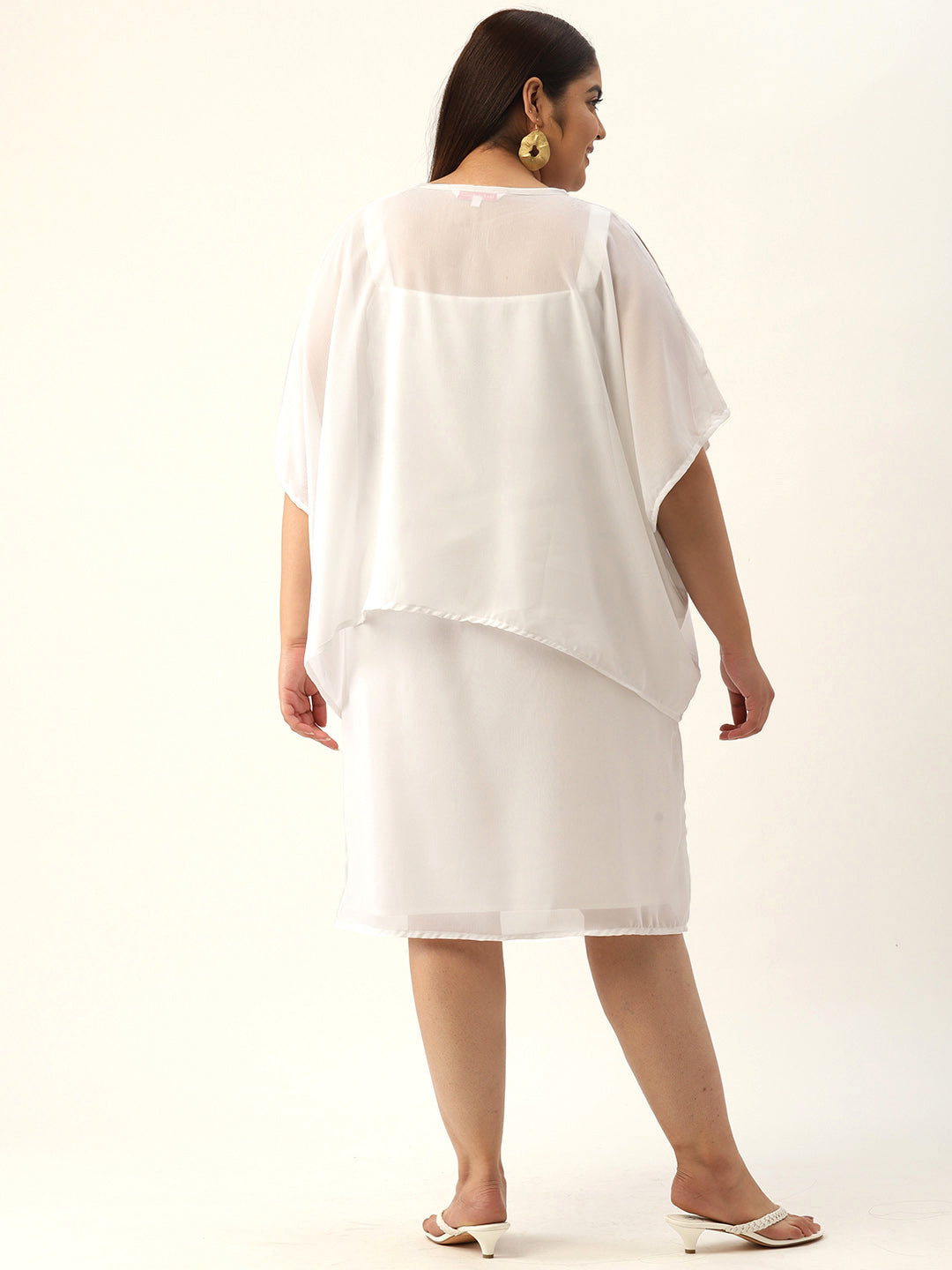 Plus Size Embellished Party Wear Dress