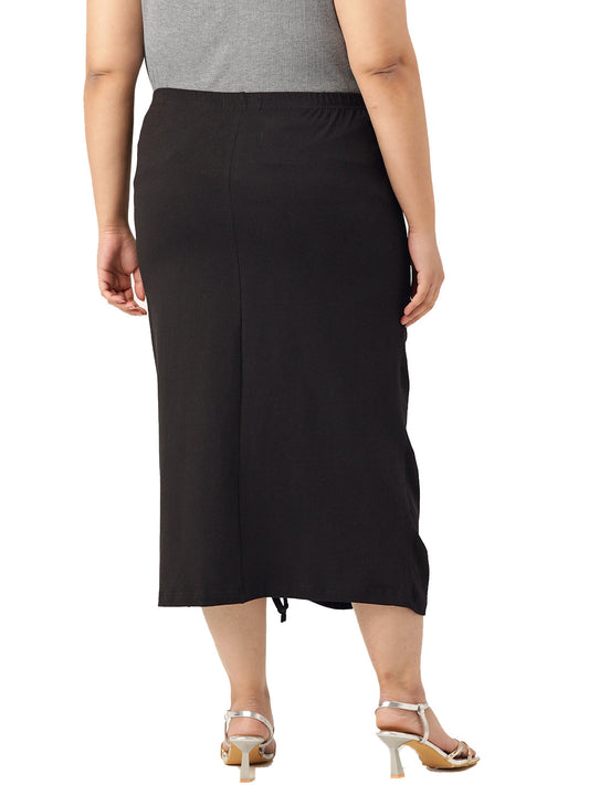 Elegant A-Line Long Maxi Skirt