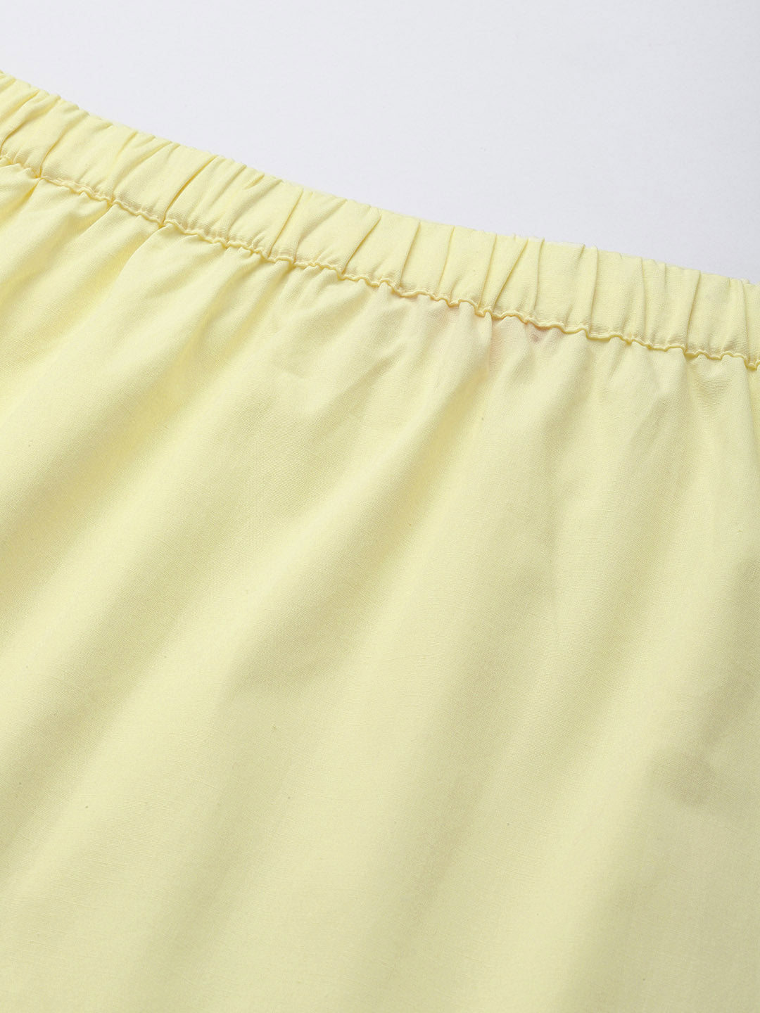 Plus Size Asymmetrical Midi Pure Cotton Skirt