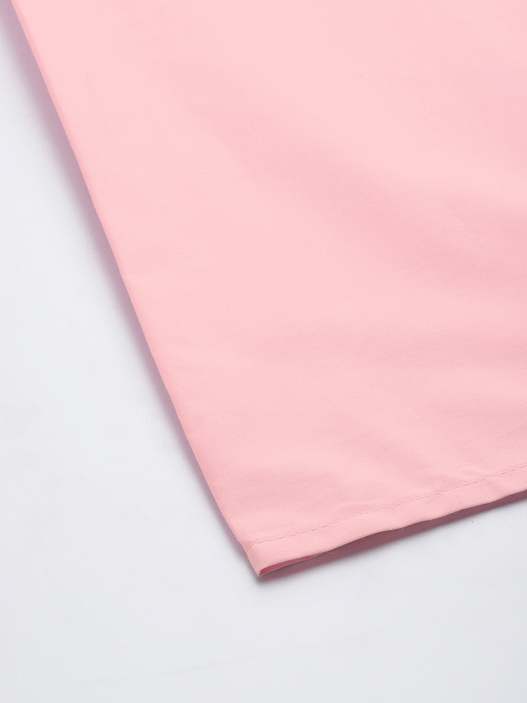 Plus Size Asymmetrical Hem Pure Cotton Skirt