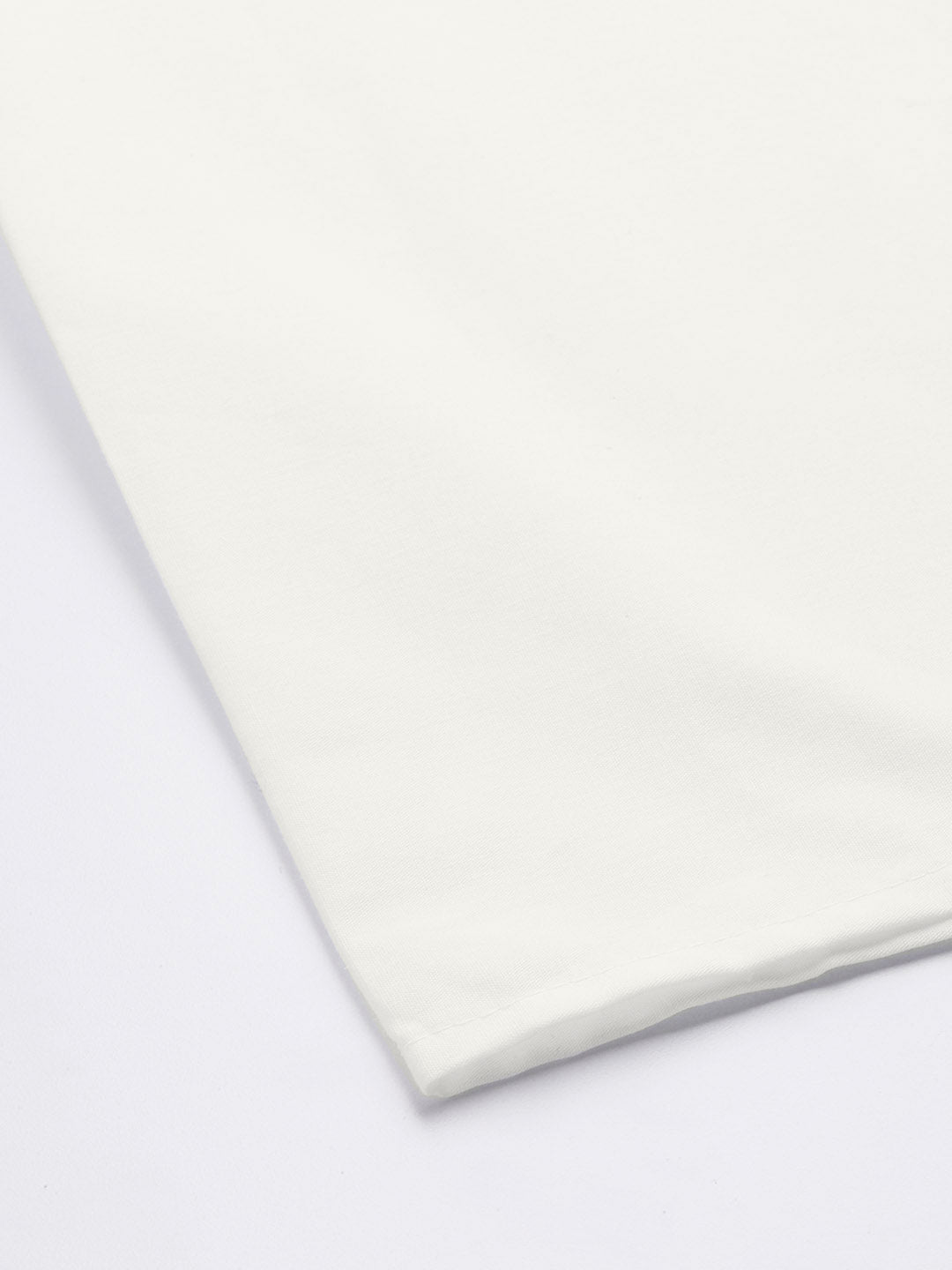 Plus Size Asymmetrical Midi Pure Cotton Skirt