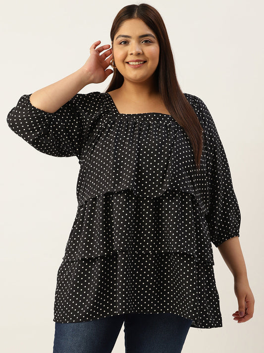 Plus Size Longline Top