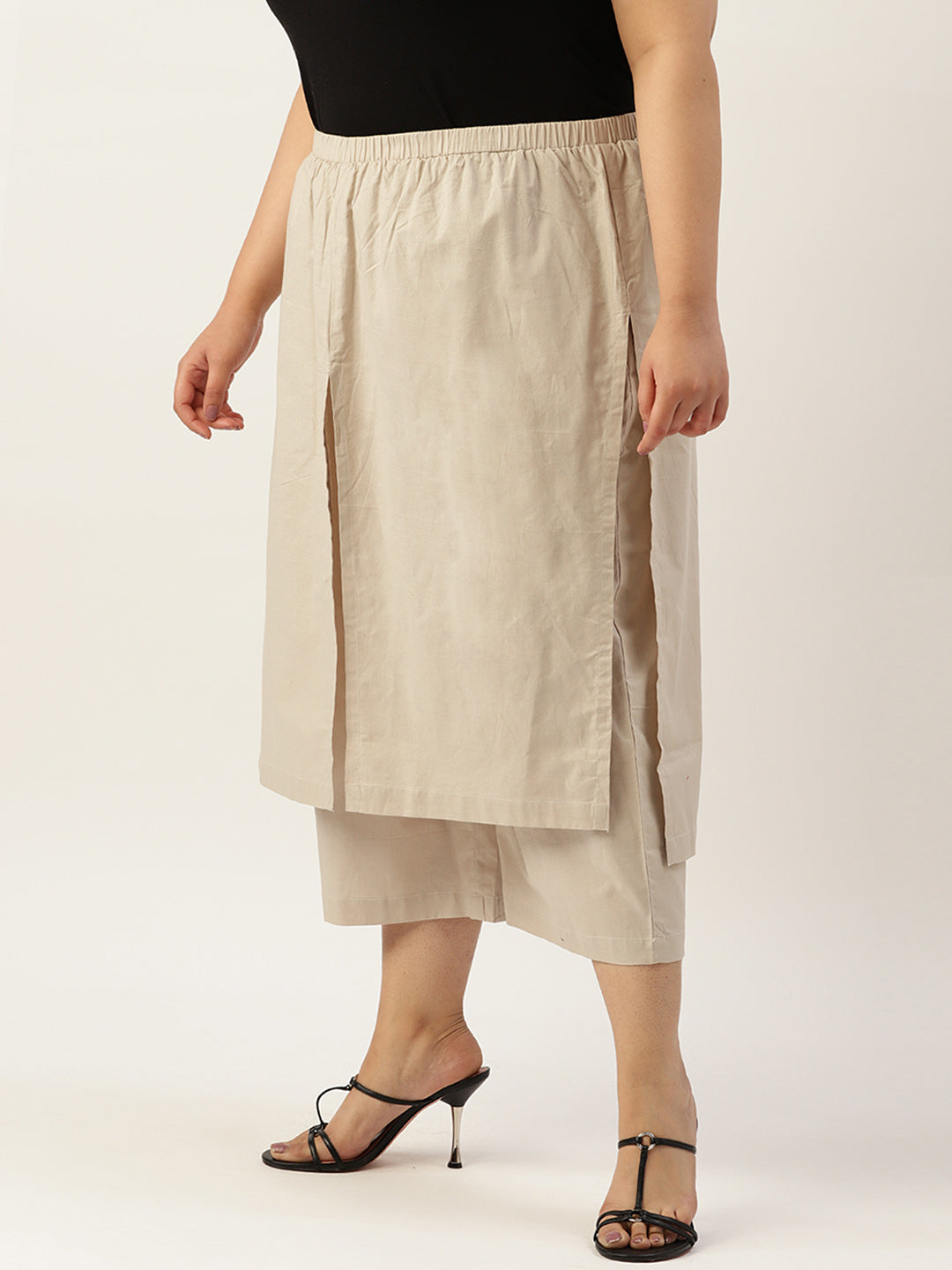Voguish Plus Size Women’s Western Wear Trouser