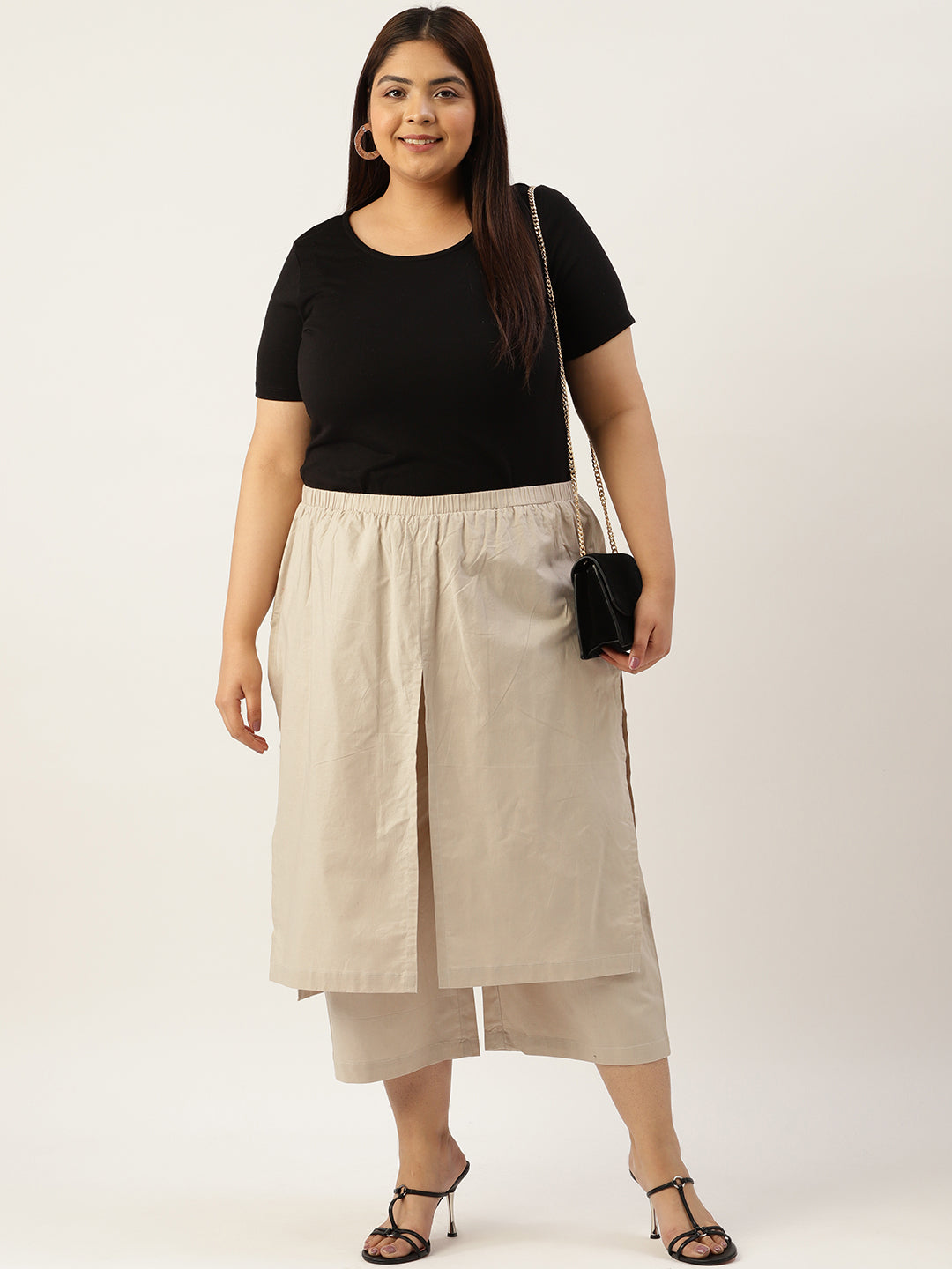 Voguish Plus Size Women’s Western Wear Trouser