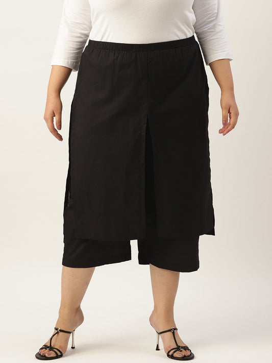 Voguish Plus Size Women’s Western Wear Trouser