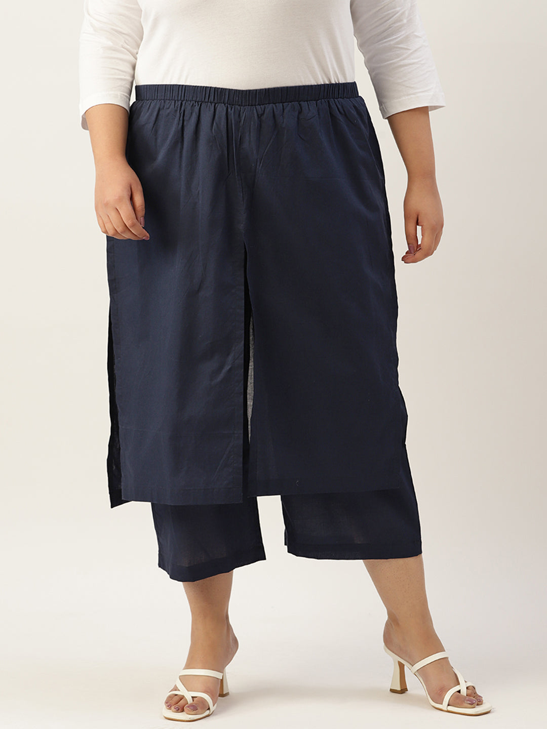 Voguish Plus Size Women’s Western Wear Trouser