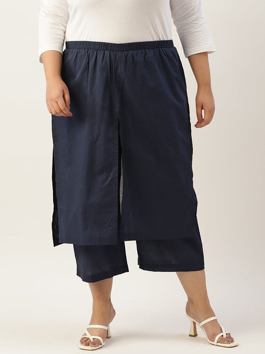Voguish Plus Size Women’s Western Wear Trouser