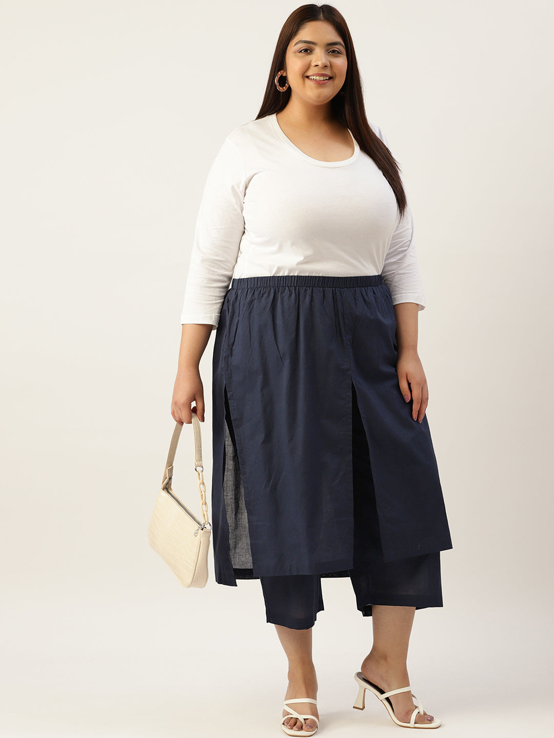Voguish Plus Size Women’s Western Wear Trouser