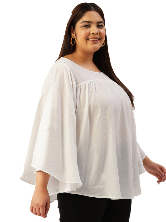 Trendy Plus Size Women Casual Top