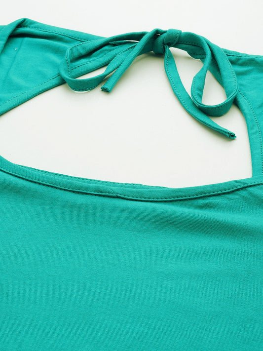 Plus Size A-Line Knitted Top