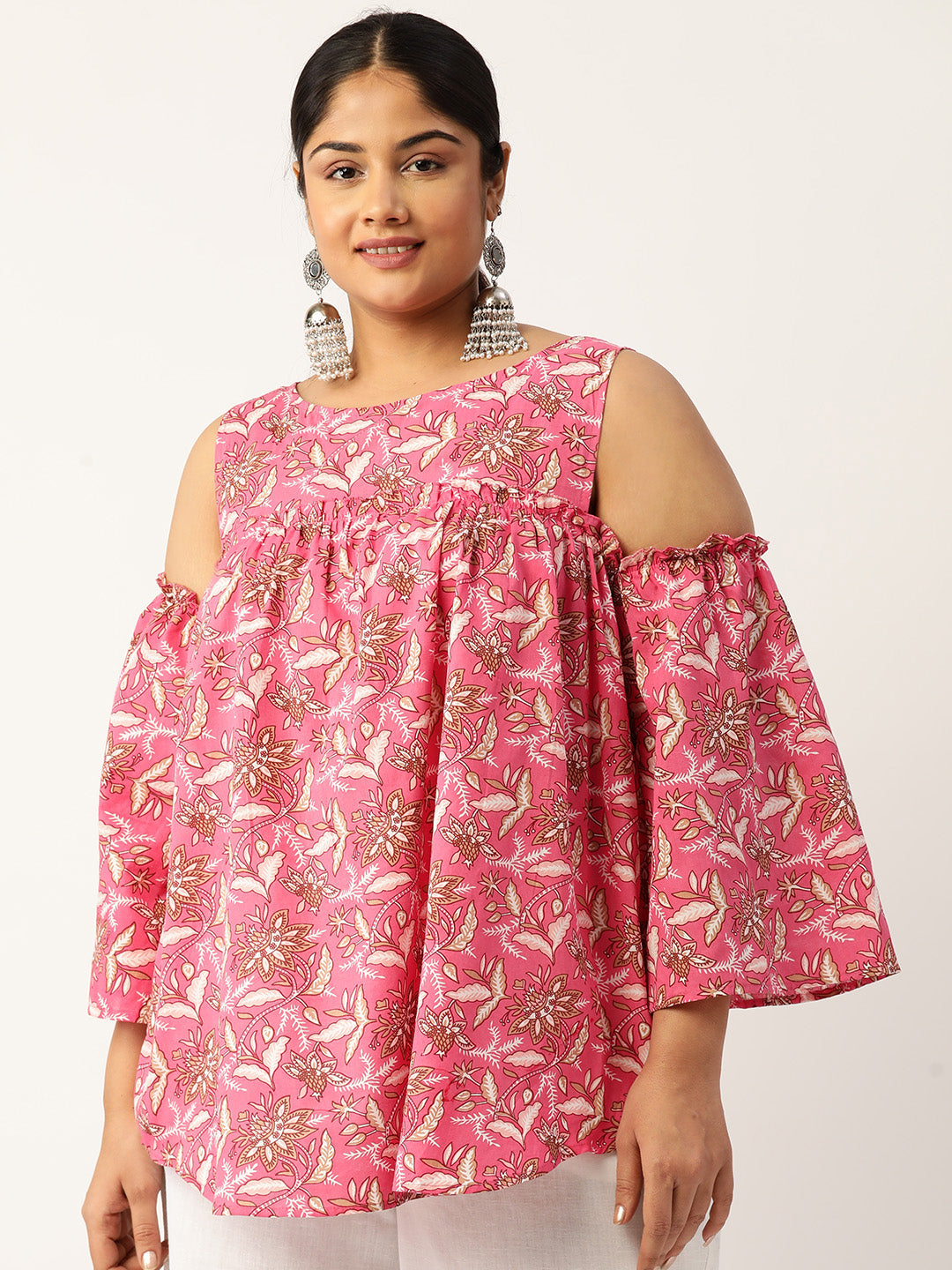 Plus Size Women Stylish Top