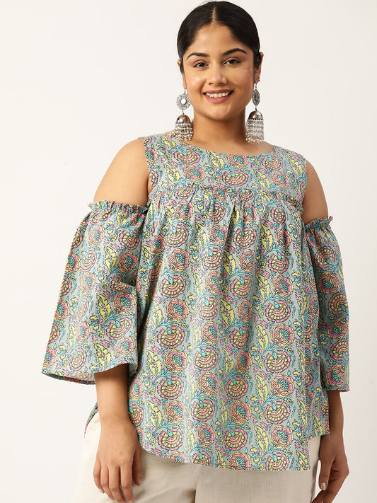 Plus Size Women Stylish Top