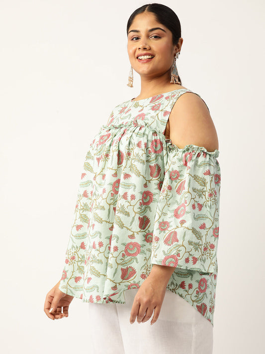 Plus Size Women Stylish Top