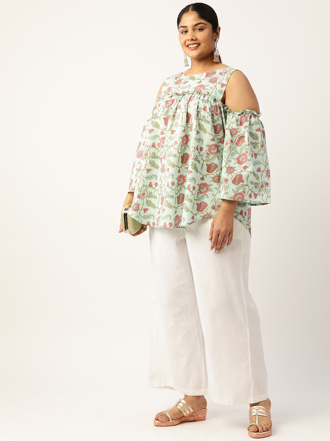 Plus Size Women Stylish Top