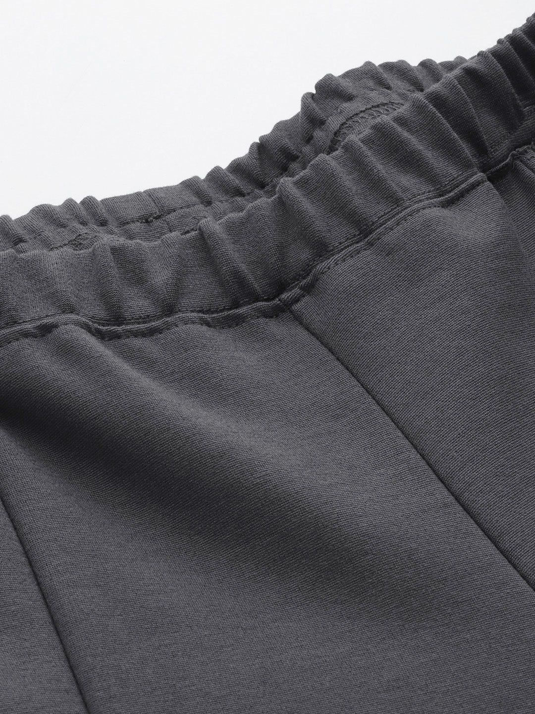 Stylish Plus Size High-Rise Straight Trousers