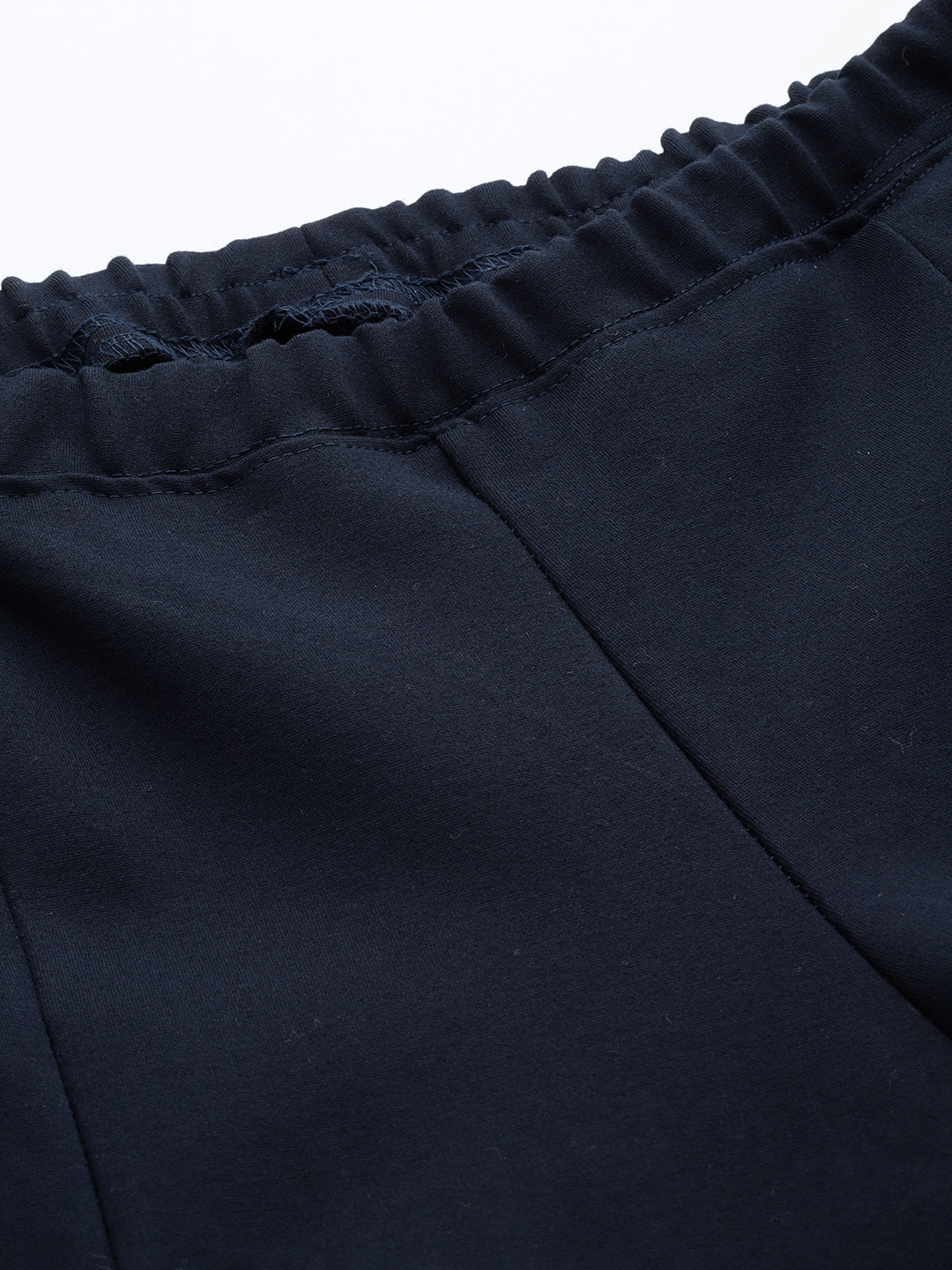 Stylish Plus Size High-Rise Straight Trousers