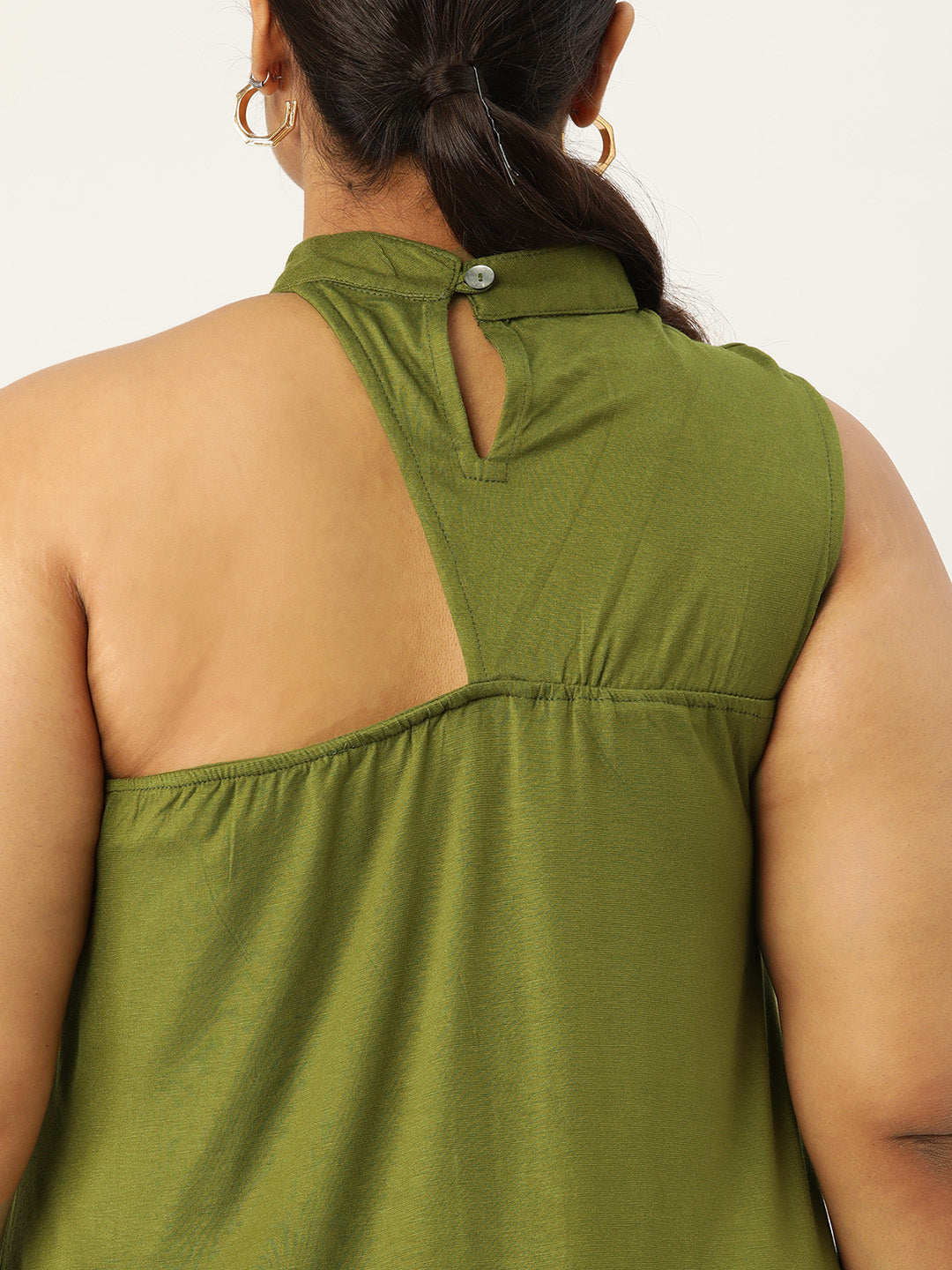 Plus Size A-Line Knitted Dress
