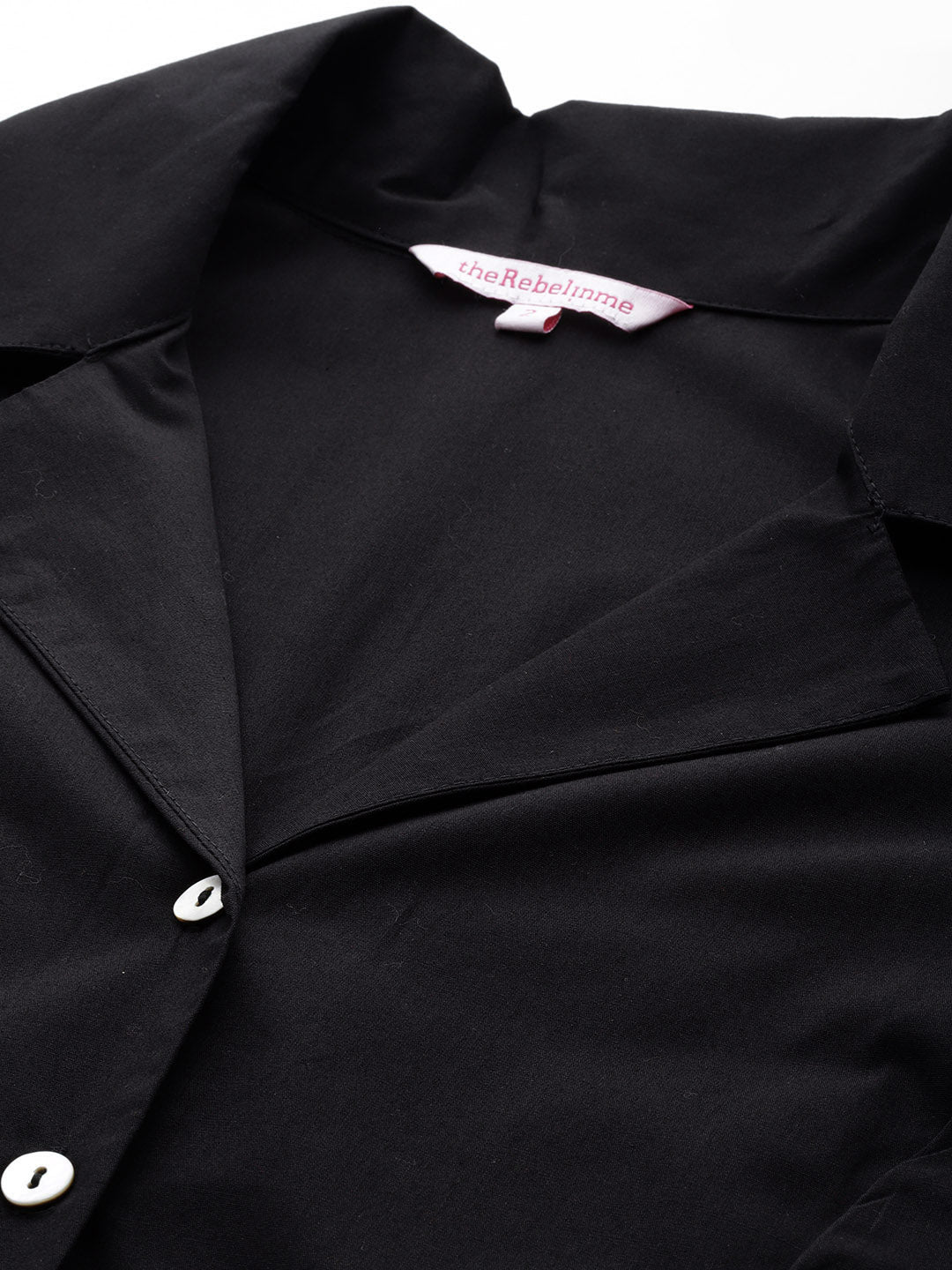 Plus Size Cotton Shirt Dress